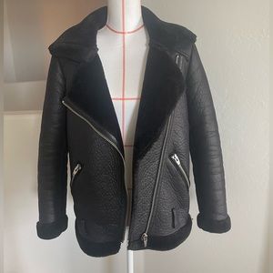 Heavy Black Coat Size 6